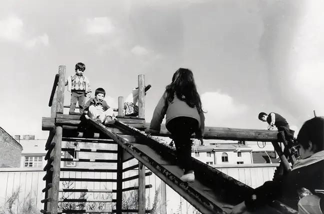 Kletter-Spaß, damals wie heute